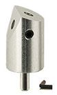 EM-Tec P70 Halter 70° / 20° angeschrägt für EBSD, für Stiftprobenteller / Halter, 12,5 x 12,5 x 20 mm, Std. Pin